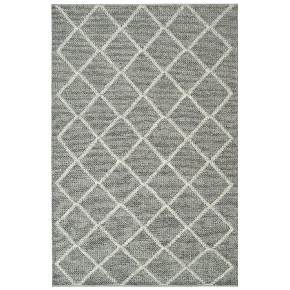 Dynamic Rugs 5203-910 Ava 8 Ft. X 10 Ft. Rectangle Rug in Grey/Ivory